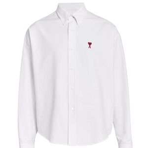 Ami Classic Rose Shirt, Boxy Fit